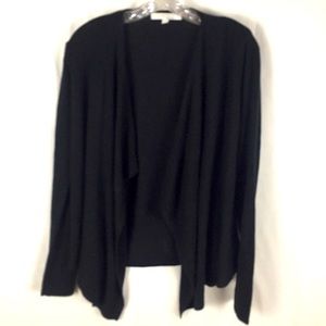 ☃️3 for $23 ☃️ Ellen Tracy Drape Front Black Cardigan